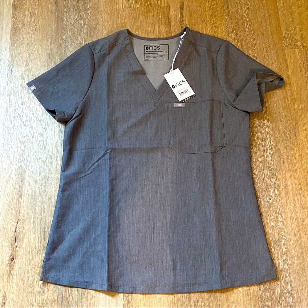 New with Tags Figs Catarina Top in Graphite (size S)